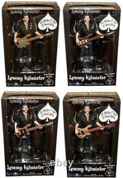 Motorhead Lemmy Kilmister Deluxe Action Figure Set Of 4