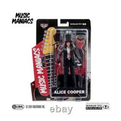 Music Maniacs Metal 6inch Action Figure Alice Cooper 150mm Toy Hot Toys
