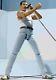Music S. H. Figuarts Freddie Mercury Action Figure Live Aid Variant