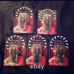 My Chemical Romance Action Figures, Full set of Five. Prayer card edition