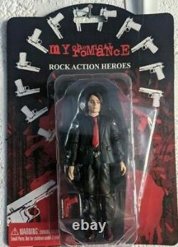 My Chemical Romance Action Figures, Full set of Five. Prayer card edition