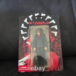 My Chemical Romance Mikey Way Action Figure Inside Coffin With Red Gun RARE