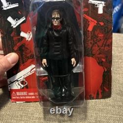 My Chemical Romance Mikey Way Action Figure Inside Coffin With Red Gun RARE My Chemical Romance Mikey Way Action Figure Inside Coffin With Red Gun RARE