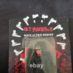 My Chemical Romance Mikey Way Action Figure Inside Coffin With Red Gun RARE