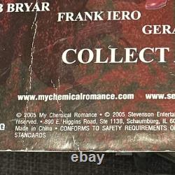 My Chemical Romance Mikey Way Action Figure Inside Coffin With Red Gun RARE