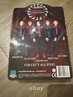 My Chemical Romance RARE Blister Pack Revenge Era Bob Bryar Rock Action Figure