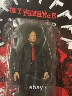 My Chemical Romance RARE Blister Pack Revenge Era Bob Bryar Rock Action Figure