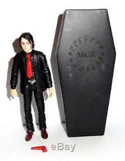 My Chemical Romance Revenge Gerard Way Action Figure with Coffin Vintage RareMCR