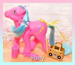 My Little Pony MLP G1 Vtg MELODY 7 Seven Tales Pony UK Euro Exclusive Music