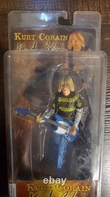 NECA 2006 Kurt Cobain Action Figure Smells Like Teen Spirit Rare HTF Fender