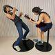 Neca Angus Young And Brian Johnson Action Figure Set Rare Item