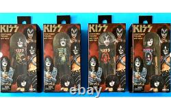 NECA BEN COOPER COSTUME KIDS KISS SET OF 4 Ace/Gene/Peter/Paul BOXED Hot