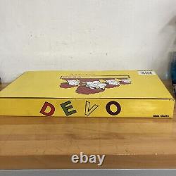 NECA DEVO Collectible Five Figure Box Set & Autographed Mini Poster 2005