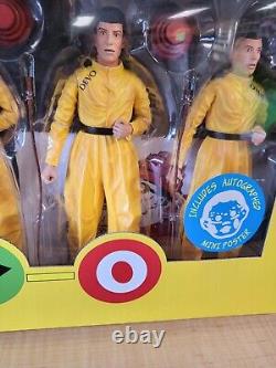 NECA DEVO Collectible Five Figure Box Set & Autographed Mini Poster Sealed