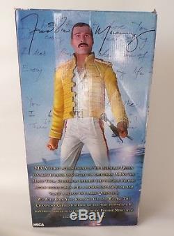 NECA Freddie Mercury of Queen 18 (14 Scale) Action Figure, Music Memorabilia