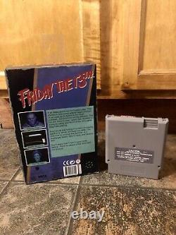 NECA Friday The 13th NES Music Working + Friday The 13th NES Game Authentic