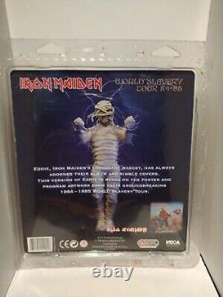 NECA Iron Maiden Eddie Powerslave Mummy Retro Clothed 8 Figure MIB Variant