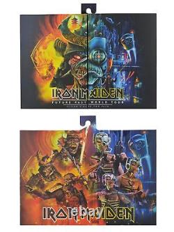 NECA Iron Maiden Future Past World Tour 7 Figure Ultimate Eddie 2 Pack