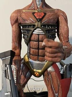NECA Iron Maiden Somewhere In Time Cyborg Eddie 18 Figure In Good Shape
