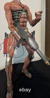 NECA Iron Maiden Somewhere In Time Cyborg Eddie 18 Figure In Good Shape