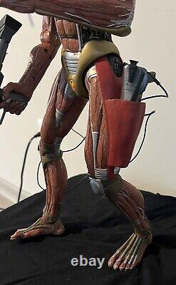 NECA Iron Maiden Somewhere In Time Cyborg Eddie 18 Figure In Good Shape