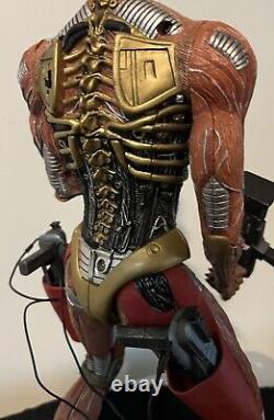 NECA Iron Maiden Somewhere In Time Cyborg Eddie 18 Figure In Good Shape