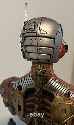 NECA Iron Maiden Somewhere In Time Cyborg Eddie 18 Figure In Good Shape