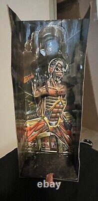 NECA Iron Maiden Somewhere In Time Cyborg Eddie 18 Figure In Good Shape