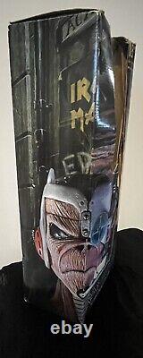 NECA Iron Maiden Somewhere In Time Cyborg Eddie 18 Figure In Good Shape