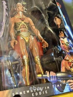 NECA Iron Maiden Ultimate Future Past World Tour Eddie 7 Action Figure 2pk