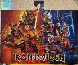NECA Iron Maiden Ultimate Future Past World Tour Eddie 7 Action Figure 2pk
