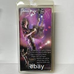 NECA Jimmy Page 2006 ZoSo Action Figure Rare Led Zeppelin Double-neck Guitar MIB