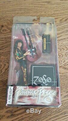 NECA Jimmy Page 7in Action Figure, ZOSO Led Zeppelin