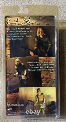 NECA Kurt Cobain 7'' Action Figure Nirvana OOP NEW MIB Teen Spirit