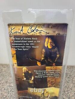 NECA Kurt Cobain 7'' Action Figure With Guitar Smells Like Teen Spirit Curt