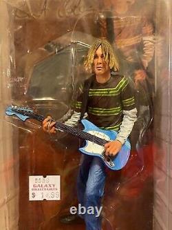 NECA Kurt Cobain 7'' Action Figure with Skyblue Guitar