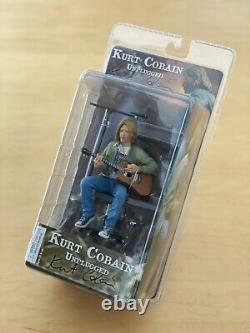 NECA Kurt Cobain Unplugged Action Figure Toys Nirvana NIB