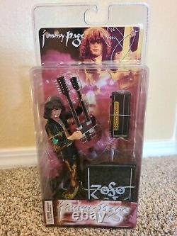 NECA Led Zeppelin Jimmy Page Action Figure 2006 Classicberry Limited New Sealed