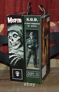 NECA Retro 8 Clothed MISFITS The Fiend + Sgt. D Horror Music Mascot Figure Lot