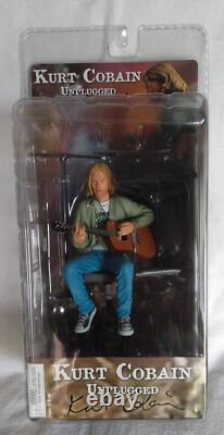 NECA Rock Musician Action Figure 7 KURT COBIAN UNPLUGGED NIP