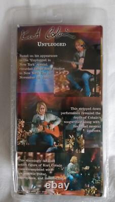 NECA Rock Musician Action Figure 7 KURT COBIAN UNPLUGGED NIP
