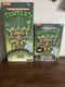 Neca Sdcc Teenage Mutant Ninja Turtles Musical Mutagen Tour 4 Pack & Bonus Sz L