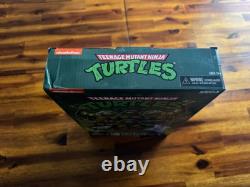 NECA SDCC Teenage Mutant Ninja Turtles Musical Mutagen Tour 4 Pack & Bonus Sz L