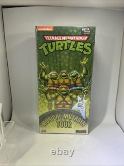NECA TMNT Musical Mutagen Tour 7 Action Figure 4 Pack Excl Open Box #ML