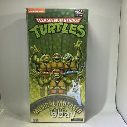 NECA TMNT Musical Mutagen Tour 7 Action Figure 4 Pack Excl Open Box #ML