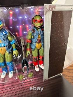 NECA TMNT Musical Mutagen Tour Action Figure Set New Open Box