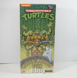 NECA TMNT Musical Mutagen Tour SDCC 4 Pack