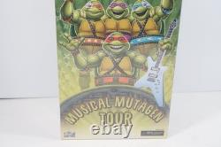 NECA TMNT Musical Mutagen Tour SDCC 4 Pack