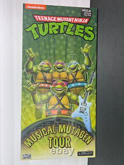 NECA TMNT Mutant Turtles Exclusive Musical Mutagen Tour New Sealed
