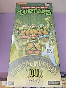 NECA TMNT Ninja Turtles SDCC 2020 Musical Mutagen Tour 4 Figure Set NEW IN HAND